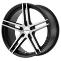 ~(31 lbs. 22X22X12)~ MONOPHONIC 19x9.5 5x112.00 BLACK (35 mm)