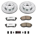Power Stop 07-12 Nissan Sentra Front Z26 Street Warrior Brake Kit