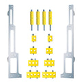 Spark Plug Wire Loom SBC Polished Vertical