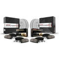 Power Stop 11-12 Honda Accord Front & Rear Z17 Evolution Geomet Coated Brake Kit