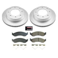 Power Stop 2021 GMC Savana 3500 Rear Z17 Coated Brake Kit
