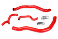 HPS Performance Reinforced Red Silicone Radiator Hose Kit Coolant for Hyundai 11-14 Sonata 2.0L Turbo