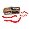 HPS Performance Reinforced Red Silicone Radiator Hose Kit Coolant for Hyundai 11-14 Sonata 2.0L Turbo