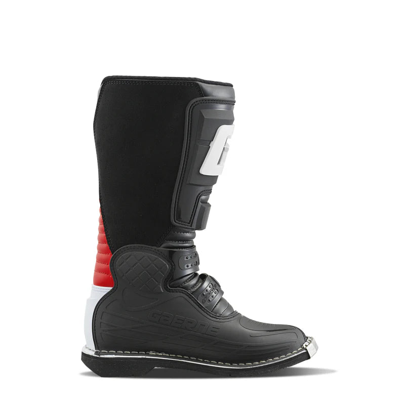 Gaerne SGJ Boot Black/White/Red Size Youth - 5.5