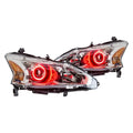 Oracle 13-15 Nissan Altima Sedan LED Headlight Halo Kit - Red