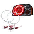 Oracle 01-04 Nissan Frontier LED Headlight Halo Kit - Red