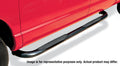 4000 Series SideSteps With Mounting Bracket Kit Powder Coat Black 2007-2010 Ford Explorer Sport Trac Go Rhino