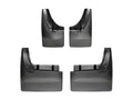 WeatherTech 10-18 Dodge Ram 3500 Dually w/o Fender Flares No Drill Mudflaps - Black