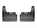 WeatherTech 10-18 Dodge Ram 3500 Dually w/o Fender Flares No Drill Mudflaps - Black