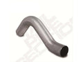 Exhaust Pipe 4 Inch 04.5-Early 07 RAM 2500/3500 First Section Pass Stainless Performance Series Exhaust Tail Pipe Diamond Eye