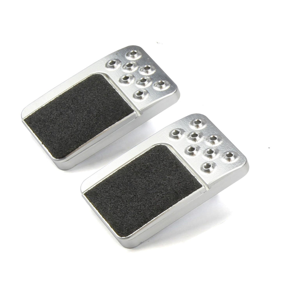 CLUTCH AND BRAKE PAD BILLET ALUMINUM W/GRIP TAPE PAIR GOOLSBY EDGE EDITION
