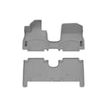 WeatherTech Grey Front and Rear Floorliners - Over The Hump Fits 2026 Ioniq 9 461946-1-2