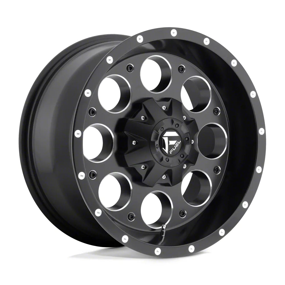 D525 16X8 6X5.5 MT-BLK-MIL 01MM