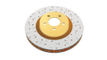 DBA 99-01 Jeep Cherokee/Wagoneer / 99-06 Wrangler Front Drilled & Slotted 4000 Series Rotor
