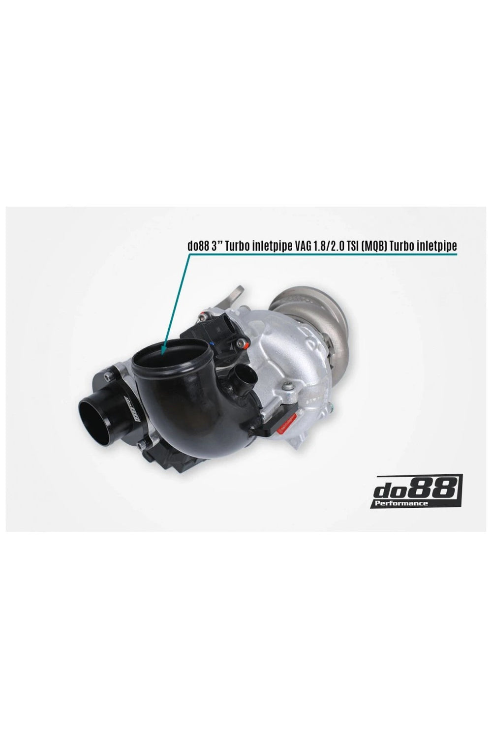 do88 VAG 1.8/2.0 TSI (MQB) Turbo Inlet Pipe Rede Hose OEM Turbo OEM Airbox