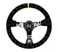 NRG Reinforced Steering Wheel (75mm Deep)  - Kyle Mohan Edition