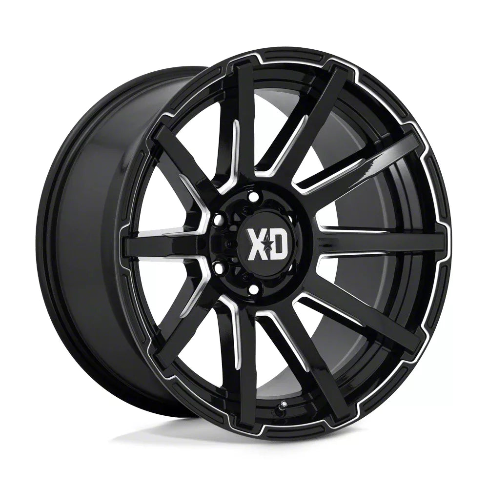 XD847 16X8 6X5.5 G-BLK MILL 10MM