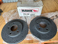 Hawk Talon 2002 Buick Rendezvous FWD Drilled and Slotted Front Brake Rotor Set