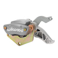 Wilwood Caliper-MC4 Mechanical-R/H - Silver w/No Logo 2.00in Piston .81in Disc - Red