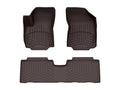 WeatherTech Cocoa Front Rear FloorLiner HP Fits -20-24 Terrain Terrain Denali 4712341-4711762IM