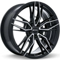 SCEPTER 18X8 5X114.3 ET40 CB73.1 GLOSS BLACK MACHINED