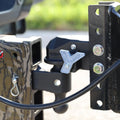 GEN-Y Hitch Admiral Coupler Flat Plate Mount Cast Snaplatch 20K Capacity 2K Tongue Weight - GH-24002