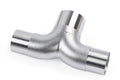 Cast Stainless Steel T Splitter 76mm (3 Inch) to Dual 63.5mm (2.5 Inch) T304 Stainless Steel 76mm (3 Inch) to dual 63.5mm (2.5 Inch) cast Y splitter APR