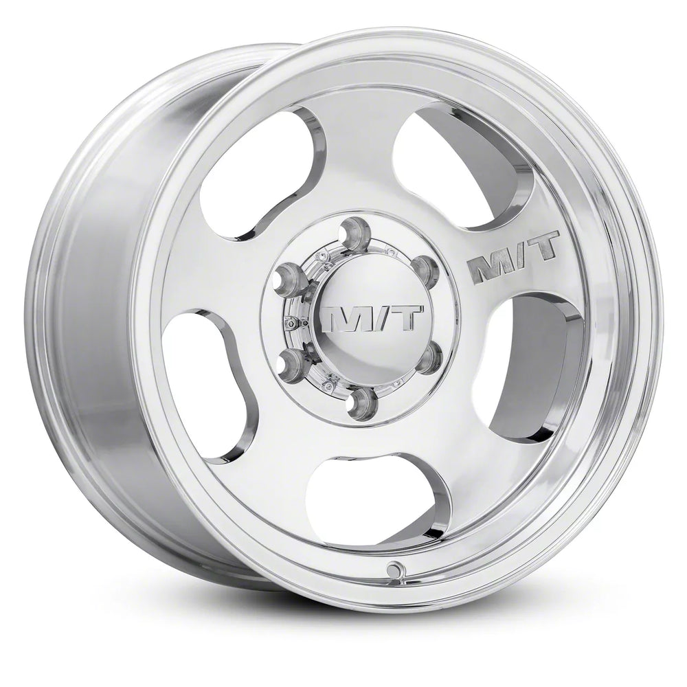Mickey Thompson Canyon Polished Wheel - 16X8 6X5.5 BP 4.03in BS -12 Offset 108.1mm Bore - 274628