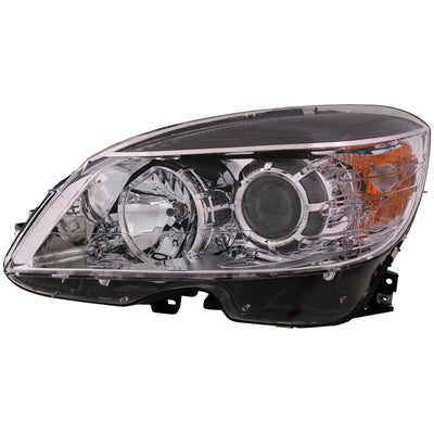 LH HEADLIGHT BZ CCLAS W204 0711(07:FROM 2907)(CHROME BEZELHALOGEN)