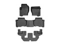 WeatherTech Black Front and Rear Floorliners Fits -20-16 LR3 443621-440462