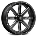 M41 15X7 4X156.00 GLOSS BLACK MILLE