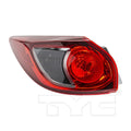 LH TAILLAMP ASSY OUTER ON BODY MAZDA CX5 20132016