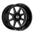 XD844 20X9 8X180 G-BLK MILL 0MM