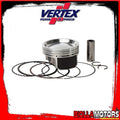 Vertex Piston 10-11/13-14 Polaris Ranger 800 4x4 800cc +2mm Forged Big Bore Pist Kit 102:1 Comp 82mm
