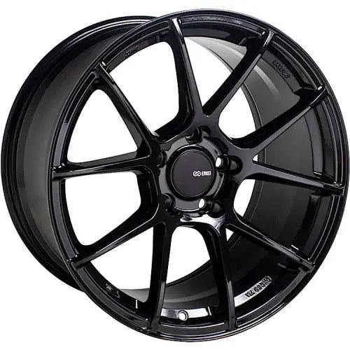 Enkei Imola2 18x8 / 5x112 BP / ET45 / 72.6mm Bore - Gloss Black Wheel