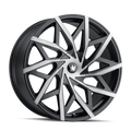 ~(32 lbs. 20X20X9)~ BIG EASY (372) MATTE BLACK W/DARK TINT 18X8 5-108/5-114.3 35mm 72.6mm