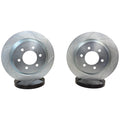 21C F150 2/4WD CLAW PERFORMANCE ROTORS REAR SLOT/ZINC ONLY 6 LUG CAST IRON