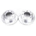Power Stop 05-12 Ford F-350 Super Duty Rear Left Evolution Drilled & Slotted Rotor