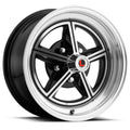 15x7 ALLOY MAGSTAR RIM-BLACK