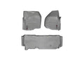 WeatherTech 12+ Ford F250/F350/F450/F550 Front and Rear Floorliners - Grey