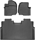 WeatherTech 15 Ford F-150 (Supercrew Only)  Front and Rear FloorLiners - Black