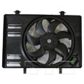 1820 FD ECOSPORT 1.0L TUR DUAL RADIATOR AND CONDENSER FAN ASSY