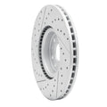 R1 18-25 Volkswagen Atlas Front Right Drilled & Slotted Geoperformance Rotor