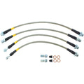 OE POSI QUIET COATED BRAKE KIT 2 WH