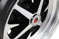 LEGENDARY WHEELS MAGNUM 400 15X6 4x108/4x4.25 +5MM OS GLOSS BLACK/MACHINED