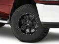 MO970 17x9 8x165.10 GLOSS BLACK W/ MACHINED FACE (12 mm)