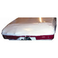 CUSTOM FIT SEWN COVER WITH NONABRASIVE LINING FOR VHULL BOATS 18FT 19FT