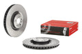 Brembo 07-11 Mercedes-Benz ML63 AMG/2007 R63 AMG Front Premium UV Coated OE Equivalent Rotor