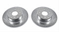 Power Stop 99-04 Land Rover Discovery Rear Evolution Drilled & Slotted Rotors - Pair
