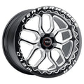 Weld Perf 20in Beadlock Ring A / Gloss BLK MIL
